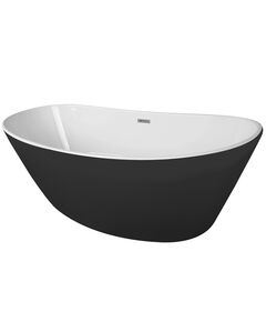 Купить Ванна акриловая Azario EASTON 1800x820x600 белая с черными внешними стенками (az-1337b) по цене 73923.62 руб., в Санкт-Петебруге в интернет магазине 100-Систем, а также дургие товары Azario из раздела Акриловые ванны и Ванны