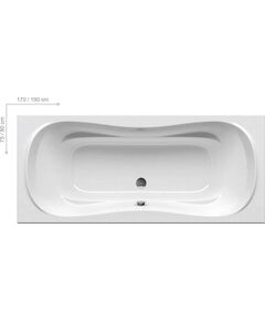 Купить Ванна акриловая Ravak Campanula II 180х80 (cb21000000) по цене 59620 руб., в Санкт-Петебруге в интернет магазине 100-Систем, а также дургие товары RAVAK из раздела Акриловые ванны и Ванны
