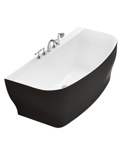 Купить Акриловая ванна без перелива BELBAGNO BB74-NERO-W0, 1650x780x590 (bb74-nero-w0) по цене 110600 руб., в Санкт-Петебруге в интернет магазине 100-Систем, а также дургие товары BelBagno из раздела Акриловые ванны и Ванны