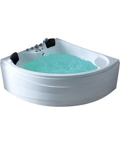 Купить Ванна акриловая Gemy G9041 B 150х150х74 с гидромассажем, хромотерапия (g9041 b) по цене 158000 руб., в Санкт-Петебруге в интернет магазине 100-Систем, а также дургие товары  из раздела Гидромассажные ванны и Ванны