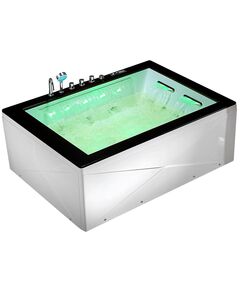 Купить Ванна акриловая Gemy G9259 1800х1300х700 с г/м, а/м, хромотерапия, электронный пульт (g9259) по цене 385000 руб., в Санкт-Петебруге в интернет магазине 100-Систем, а также дургие товары  из раздела Гидромассажные ванны и Ванны