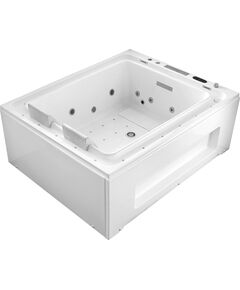 Купить Ванна акриловая Gemy G9268 K 1850х1500х710 с г/м, а/м, хромотерапия, электронный пульт (g9268 k) по цене 360000 руб., в Санкт-Петебруге в интернет магазине 100-Систем, а также дургие товары  из раздела Гидромассажные ванны и Ванны