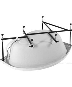 Купить Каркас сварной для акриловой ванны Aquanet Jamaica 160x100 L/R (00242133) по цене 3813 руб., в Санкт-Петебруге в интернет магазине 100-Систем, а также дургие товары AQUANET из раздела Каркасы и Комплектующие для ванн