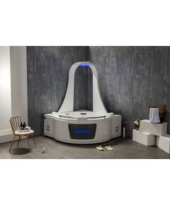 Купить Ванна акрил Gemy G9070 K 1700х1700х2250 с г/м, а/м, хромотерапия, электронный пульт (g9070 k) по цене 420000 руб., в Санкт-Петебруге в интернет магазине 100-Систем, а также дургие товары  из раздела Гидромассажные ванны и Ванны