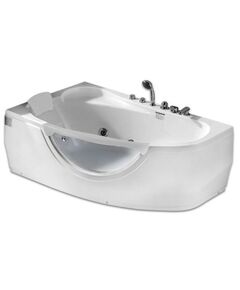Купить Акриловая ванна Gemy G9046-II B 171х99 L с гидромассажем (g9046 ii bl) по цене 147000 руб., в Санкт-Петебруге в интернет магазине 100-Систем, а также дургие товары  из раздела Гидромассажные ванны и Ванны