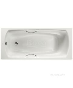 Купить Ванна Roca Swing Plus 180x80 3,5мм, anti-slip, с ручками 236655000 (236655000) по цене 68292.77 руб., в Санкт-Петебруге в интернет магазине 100-Систем, а также дургие товары ROCA из раздела Ванны стальные и Ванны