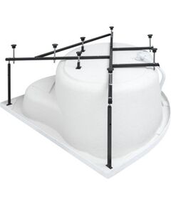 Купить Каркас сварной для акриловой ванны Aquanet Palau 140x140 (156297) по цене 4147 руб., в Санкт-Петебруге в интернет магазине 100-Систем, а также дургие товары AQUANET из раздела Каркасы и Комплектующие для ванн