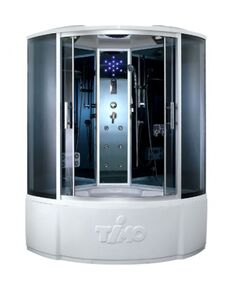 Купить Гидромассажный бокс Timo Standart 150x150 T-1155 с гидромассажем (t-1155) по цене 238600 руб., в Санкт-Петебруге в интернет магазине 100-Систем, а также дургие товары TIMO из раздела Гидромассажные боксы и Душевые кабины и ограждения