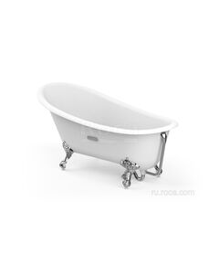 Купить Ванна Roca Carmen белая, anti-slip 160х80 234250007 (234250007) по цене 243662.77 руб., в Санкт-Петебруге в интернет магазине 100-Систем, а также дургие товары ROCA из раздела Чугунные ванны и Ванны