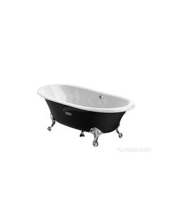 Купить Ванна Roca Newcast черная, anti-slip 170x85 233650002 (233650002) по цене 232586.77 руб., в Санкт-Петебруге в интернет магазине 100-Систем, а также дургие товары ROCA из раздела Чугунные ванны и Ванны