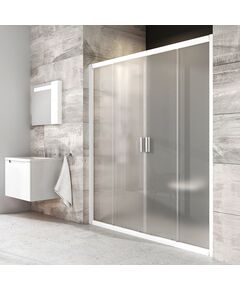 Купить Душевая дверь раздвижная Ravak Blix BLDP4-150 белый+грейп (0yvp0100zg) по цене 103317.5 руб., в Санкт-Петебруге в интернет магазине 100-Систем, а также дургие товары RAVAK из раздела Душевые двери и Душевые двери, перегородки