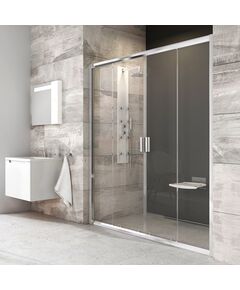 Купить Душевая дверь Ravak Blix BLDP4-160 блеск/Transparent (0yvs0c00z1) по цене 109670 руб., в Санкт-Петебруге в интернет магазине 100-Систем, а также дургие товары RAVAK из раздела Душевые двери и Душевые двери, перегородки