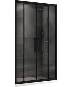 Купить Душевая дверь ABBER Schwarzer Diamant AG33140BH (ag33140bh) по цене 29240 руб., в Санкт-Петебруге в интернет магазине 100-Систем, а также дургие товары ABBER из раздела Душевые двери и Душевые двери, перегородки