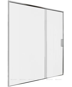 Купить Душевая дверь Aquanet Pleasure Evo 160 AE65-N160-CT профиль хром, прозрачное стекло (ae65-n160-ct) по цене 31610 руб., в Санкт-Петебруге в интернет магазине 100-Систем, а также дургие товары AQUANET из раздела Душевые двери и Душевые двери, перегородки