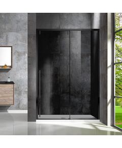 Купить Душевая дверь Lugano VDS-1L120CGB-1, черный, стекло тонированное, , шт (vds-1l120cgb-1) по цене 48929.75 руб., в Санкт-Петебруге в интернет магазине 100-Систем, а также дургие товары Vincea из раздела Душевые двери и Душевые двери, перегородки