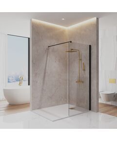 Купить Душевая перегородка 80x195 стекло прозрачное (paini-walkin80c) по цене 26400 руб., в Санкт-Петебруге в интернет магазине 100-Систем, а также дургие товары Paini из раздела Душевые перегородки и Душевые двери, перегородки