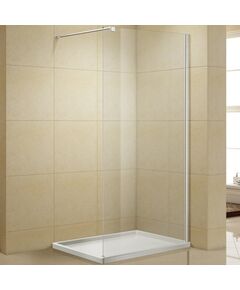 Купить Боковая стенка Aquanet Cinetic AE12-F-80H190U-CT 800, прозрачное стекло (ae12-f-80h190u-ct) по цене 18960 руб., в Санкт-Петебруге в интернет магазине 100-Систем, а также дургие товары AQUANET из раздела Душевые перегородки и Душевые двери, перегородки
