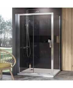 Купить Боковая стенка 100 см Ravak 10° 9UVA0C00Z1, transparent, хром (9uva0c00z1) по цене 31920 руб., в Санкт-Петебруге в интернет магазине 100-Систем, а также дургие товары RAVAK из раздела Душевые перегородки и Душевые двери, перегородки