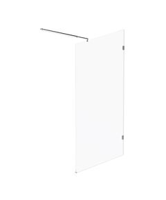 Купить W94WI-110-F1-MTE Душевая перегородка X-Joy 110x195, стекло прозр. 6 мм + покрытие, фурнитура мат хро (w94wi-110-f1-mte) по цене 15990 руб., в Санкт-Петебруге в интернет магазине 100-Систем, а также дургие товары AM.PM из раздела Душевые перегородки и Душевые двери, перегородки