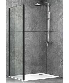 Купить Боковая стенка ABBER Schwarzer Diamant S70B (s70b) по цене 13260 руб., в Санкт-Петебруге в интернет магазине 100-Систем, а также дургие товары ABBER из раздела Душевые перегородки и Душевые двери, перегородки