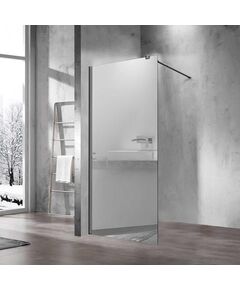 Купить Душевая перегородка Walk-In VSW-1H800MR, 800*2000, хром, стекло зеркальное, , шт (vsw-1h800mr) по цене 21327.5 руб., в Санкт-Петебруге в интернет магазине 100-Систем, а также дургие товары Vincea из раздела Душевые перегородки и Душевые двери, перегородки