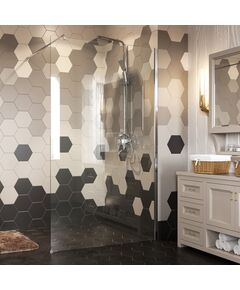 Купить Rossel 28W39 Душевая перегородка (28w39) по цене 17160 руб., в Санкт-Петебруге в интернет магазине 100-Систем, а также дургие товары WasserKRAFT из раздела Душевые перегородки и Душевые двери, перегородки