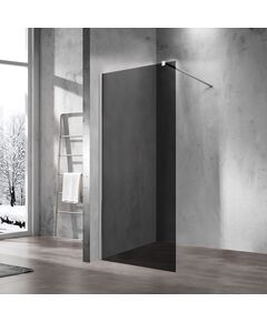 Купить Душевая перегородка Walk-In VSW-1H120CG, 1200*2000, хром, стекло тонированное, , шт (vsw-1h120cg) по цене 24643 руб., в Санкт-Петебруге в интернет магазине 100-Систем, а также дургие товары Vincea из раздела Душевые перегородки и Душевые двери, перегородки