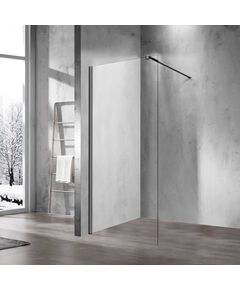 Купить Душевая перегородка Walk-In VSW-1H110CLGM, 1100*2000, вороненая сталь, стекло прозрачное, , шт (vsw-1h110clgm) по цене 21194.5 руб., в Санкт-Петебруге в интернет магазине 100-Систем, а также дургие товары Vincea из раздела Душевые перегородки и Душевые двери, перегородки