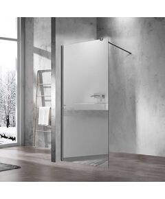 Купить Душевая перегородка Walk-In VSW-1H800MRGM, 800*2000, вороненая сталь, стекло зеркальное, , шт (vsw-1h800mrgm) по цене 22828.5 руб., в Санкт-Петебруге в интернет магазине 100-Систем, а также дургие товары Vincea из раздела Душевые перегородки и Душевые двери, перегородки
