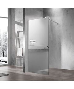 Купить Душевая перегородка Walk-In VSW-1H900MR, 900*2000, хром, стекло зеркальное, , шт (vsw-1h900mr) по цене 26695 руб., в Санкт-Петебруге в интернет магазине 100-Систем, а также дургие товары Vincea из раздела Душевые перегородки и Душевые двери, перегородки