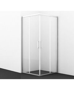 Купить Душевой уголок WasserKRAFT Main 41S03 900х900х2000. прозрачное стекло. без поддона (41s03) по цене 51000 руб., в Санкт-Петебруге в интернет магазине 100-Систем, а также дургие товары WasserKRAFT из раздела Душевые ограждения и Душевые кабины и ограждения