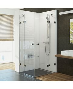 Купить Душевой уголок Ravak Brilliant BSKK4 1UV77A00Z1 90х90 см, transparent, хром (1uv77a00z1) по цене 102190 руб., в Санкт-Петебруге в интернет магазине 100-Систем, а также дургие товары RAVAK из раздела Душевые ограждения и Душевые кабины и ограждения