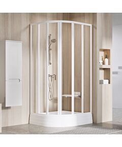 Купить Душевой уголок Ravak Supernova SKKP6-90 белый+транспарент 32070100Z1 (32070100z1) по цене 53790 руб., в Санкт-Петебруге в интернет магазине 100-Систем, а также дургие товары RAVAK из раздела Душевые ограждения и Душевые кабины и ограждения