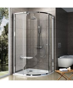 Купить Душевой уголок Ravak Pivot PSKK3 100x100 профиль Хром ручки и петли Хром (376aac00z1) по цене 112750 руб., в Санкт-Петебруге в интернет магазине 100-Систем, а также дургие товары RAVAK из раздела Душевые ограждения и Душевые кабины и ограждения
