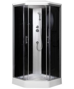 Купить Душевая кабина Niagara NG-2506 90х90х220 см стекло тонированное (ng-2506) по цене 49700 руб., в Санкт-Петебруге в интернет магазине 100-Систем, а также дургие товары  из раздела Душевые кабины и Душевые кабины и ограждения