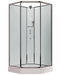 Купить Душевая кабина Timo Premium Ilma-701 100х100 профиль Хром стекло прозрачное (ilma-701) по цене 129100 руб., в Санкт-Петебруге в интернет магазине 100-Систем, а также дургие товары TIMO из раздела Душевые кабины и Душевые кабины и ограждения