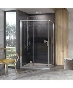 Купить Душевой уголок Ravak 10° 10AP4 0ZVG70100Z1 120х90 см, transparent, белый (0zvg70100z1) по цене 99680 руб., в Санкт-Петебруге в интернет магазине 100-Систем, а также дургие товары RAVAK из раздела Душевые ограждения и Душевые кабины и ограждения