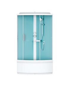 Купить W88C-401A-090WT X-Joy Deep кабина душевая  90x90, 1/4 круга,  профиль белый, стекло прозрачное (w88c-401a-090wt) по цене 92190 руб., в Санкт-Петебруге в интернет магазине 100-Систем, а также дургие товары AM.PM из раздела Душевые кабины и Душевые кабины и ограждения
