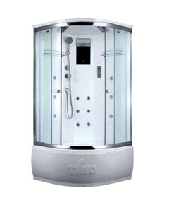 Купить Душевая кабина Timo Lux 100x100 T-7700 с гидромассажем (t-7700) по цене 167800 руб., в Санкт-Петебруге в интернет магазине 100-Систем, а также дургие товары TIMO из раздела Душевые кабины и Душевые кабины и ограждения