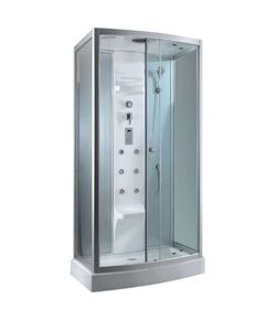 Купить Душевая кабина Timo Lux 95x110 TL-1501 с гидромассажем (tl-1501) по цене 167800 руб., в Санкт-Петебруге в интернет магазине 100-Систем, а также дургие товары TIMO из раздела Душевые кабины и Душевые кабины и ограждения