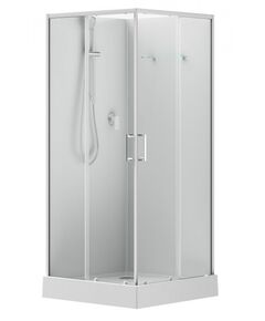 Купить Душевая кабина Aquanet Passion EVO S Квадрат White 90x90, набор (00281963) по цене 55020 руб., в Санкт-Петебруге в интернет магазине 100-Систем, а также дургие товары AQUANET из раздела Душевые кабины и Душевые кабины и ограждения