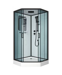 Купить Душевая кабина Niagara Premium NG-6901-01D BLACK (ng-6901-01d black) по цене 67100 руб., в Санкт-Петебруге в интернет магазине 100-Систем, а также дургие товары  из раздела Душевые кабины и Душевые кабины и ограждения