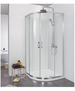 Купить Душевой уголок Aquanet Alfa NAA2142 90x90, R550, прозрачное стекло (00203799) по цене 44260 руб., в Санкт-Петебруге в интернет магазине 100-Систем, а также дургие товары AQUANET из раздела Душевые ограждения и Душевые кабины и ограждения
