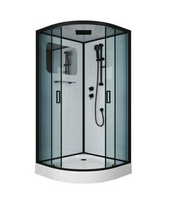 Купить Душевая кабина Niagara Premium NG-6901-01 BLACK (ng-6901-01 black) по цене 67700 руб., в Санкт-Петебруге в интернет магазине 100-Систем, а также дургие товары  из раздела Душевые кабины и Душевые кабины и ограждения