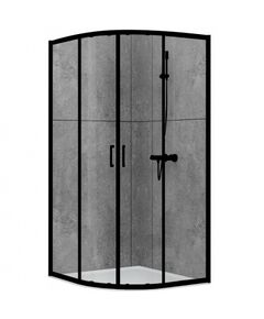 Купить Душевой уголок ABBER Schwarzer Diamant AG01090B (ag01090b) по цене 31960 руб., в Санкт-Петебруге в интернет магазине 100-Систем, а также дургие товары ABBER из раздела Душевые ограждения и Душевые кабины и ограждения