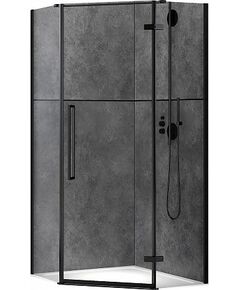 Купить Душевой уголок ABBER Ewiges Wasser AG05080B (ag05080b) по цене 33150 руб., в Санкт-Петебруге в интернет магазине 100-Систем, а также дургие товары ABBER из раздела Душевые ограждения и Душевые кабины и ограждения