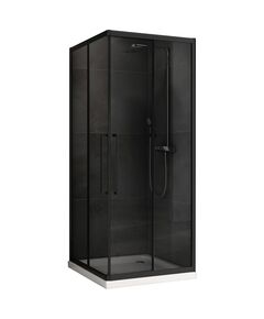 Купить Душевой уголок ABBER Schwarzer Diamant AG02080BDTH (ag02080bdth) по цене 34680 руб., в Санкт-Петебруге в интернет магазине 100-Систем, а также дургие товары ABBER из раздела Душевые ограждения и Душевые кабины и ограждения