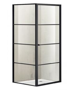 Купить Душевой уголок Azario Richmond 90х90 AZNAG1221900BLACK правый (az-nag1221 900 black) по цене 28650 руб., в Санкт-Петебруге в интернет магазине 100-Систем, а также дургие товары Azario из раздела Душевые ограждения и Душевые кабины и ограждения