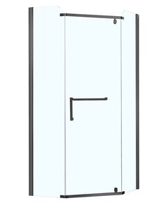 Купить Душевой уголок Azario Edmonton 90х90 AZ-NNC3231-1 900 BLACK  (az-nnc3231-1 900 black) по цене 33450 руб., в Санкт-Петебруге в интернет магазине 100-Систем, а также дургие товары Azario из раздела Душевые ограждения и Душевые кабины и ограждения