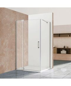 Купить Душевой уголок Extra VSR-1E111280CGB, 1100/1200*800, черный, стекло тонированное, , шт (vsr-1e111280cgb) по цене 36062 руб., в Санкт-Петебруге в интернет магазине 100-Систем, а также дургие товары Vincea из раздела Душевые ограждения и Душевые кабины и ограждения